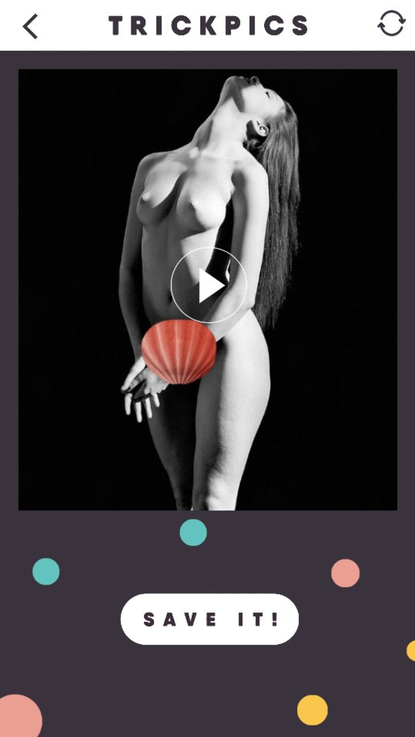 PornHub has released an application with stickers for intimate parts of the body