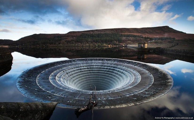 Portal to Other Worlds - Ladybower Reservoir crater