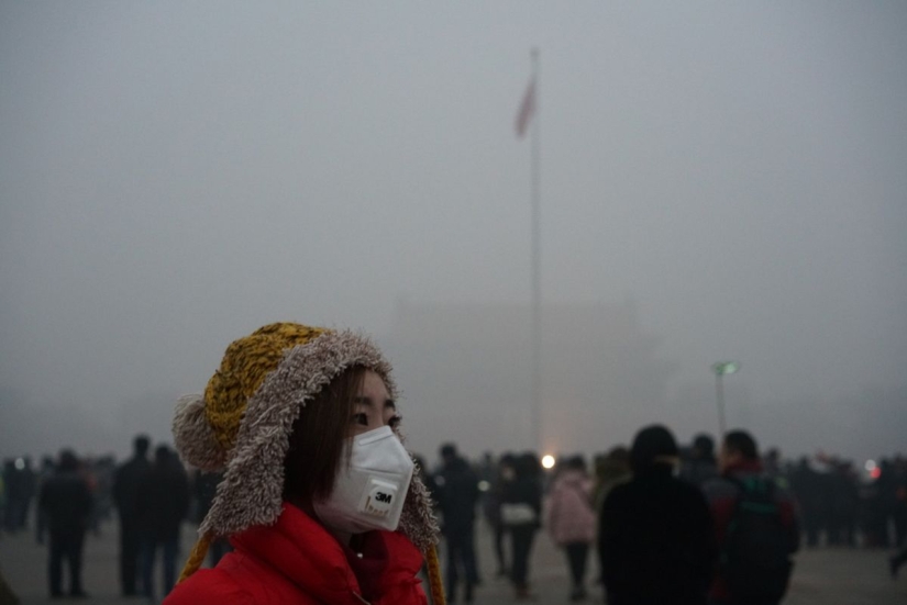 Portrait of breathless Beijing