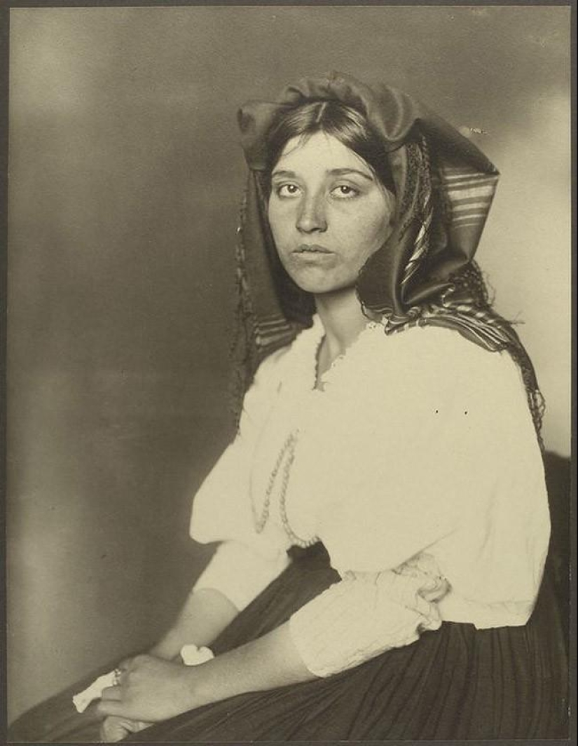Portraits of those who came to the United States in the early twentieth century from around the world