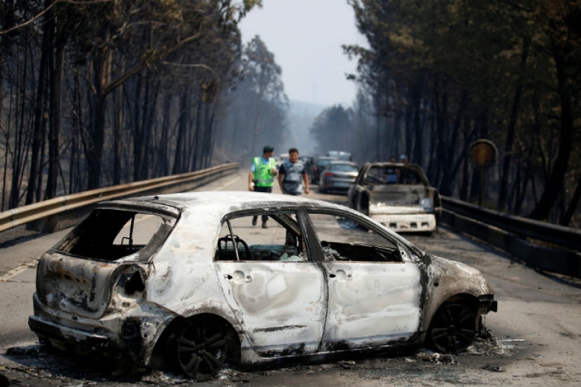 Portugal is suffering from the largest fire in the last 50 years