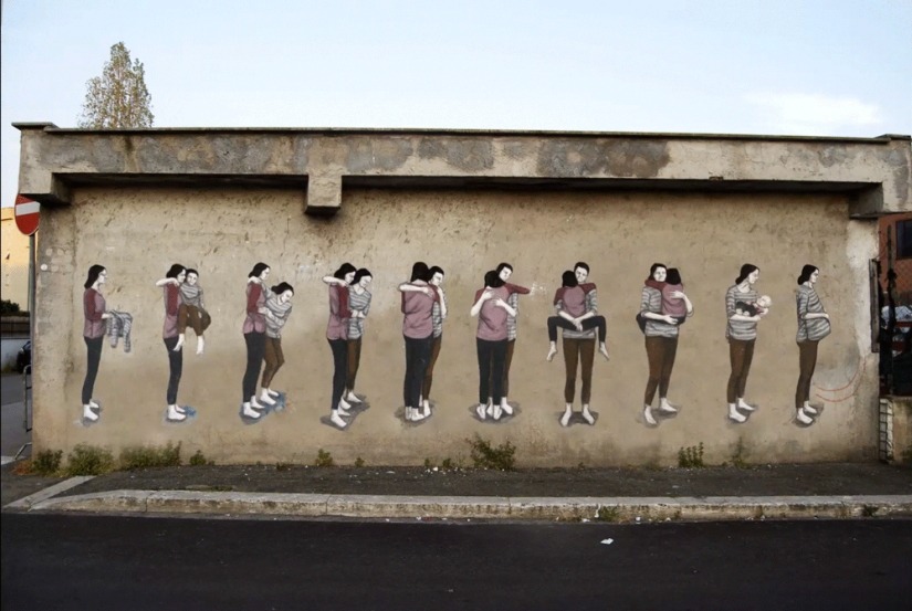 Power in Motion-Fotógrafo español convierte grafitis callejeros en GIF