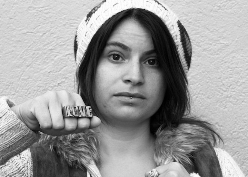 Powerful photos of what girls wear to protect themselves