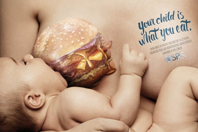 Pregnancy and junk food - the incredible Brazilian public service announcement