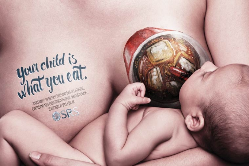 Pregnancy and junk food - the incredible Brazilian public service announcement