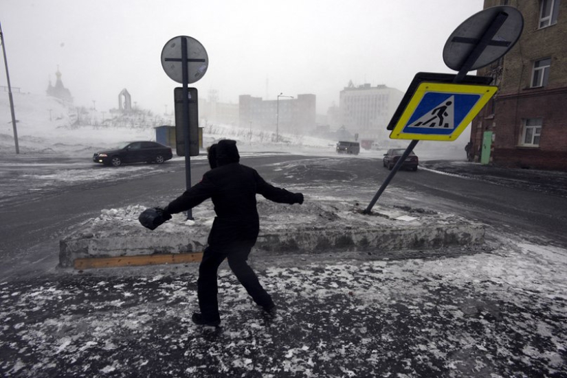 Primavera en Norilsk: se vuelan los techos de las casas, se evacua a la gente