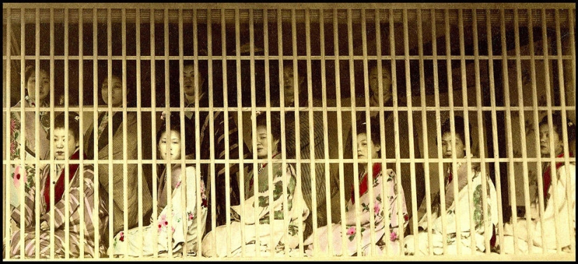 Prostitutas de Japón del siglo XIX
