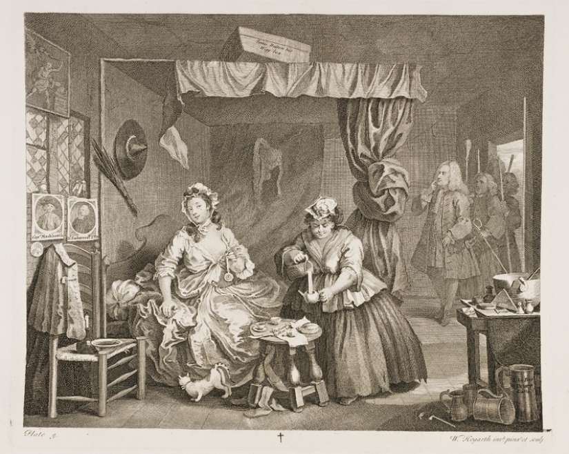 Prostitution in the XVIII century: priestesses of love who got into the "Harris list"