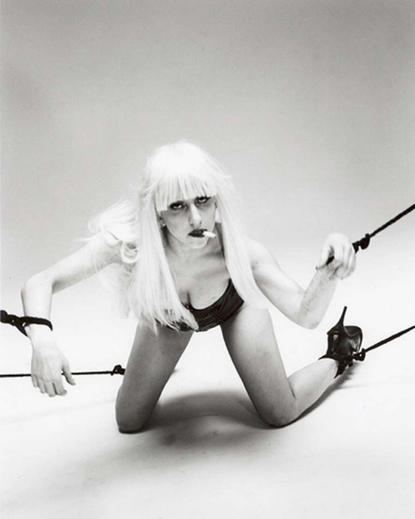 Provocative Lady Gaga in the lens of Nobuyoshi Araki