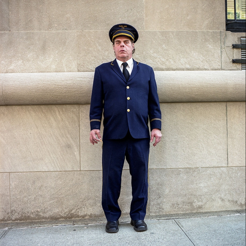 Proyecto fotográfico-Porter, gente invisible de Nueva York