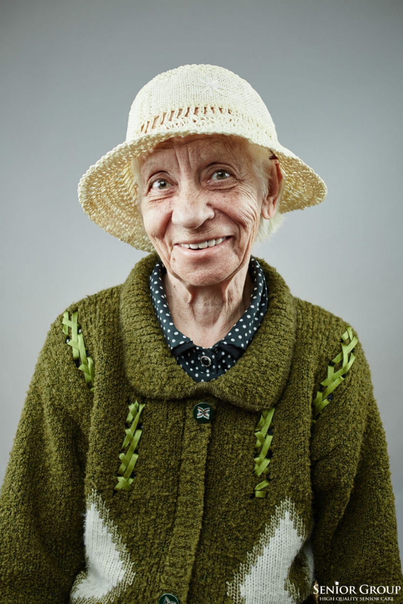 Proyecto fotográfico ruso sobre lo que nunca cambia en una persona: sobre una sonrisa