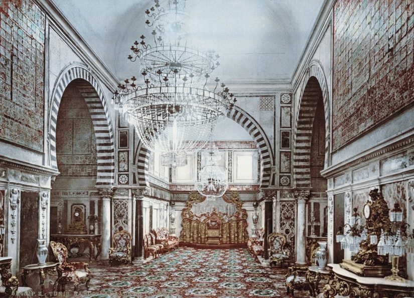 Raras tomas de color de Túnez a finales de los siglos XIX y XX