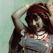 Rare color shots from Tunisia at the turn of the 19th and 20th centuries