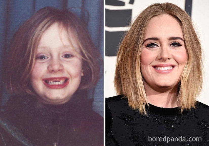Rare photos of stars from childhood, in which they can hardly be recognized