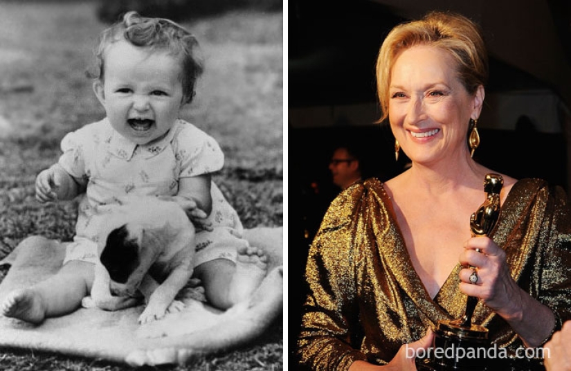 Rare photos of stars from childhood, in which they can hardly be recognized