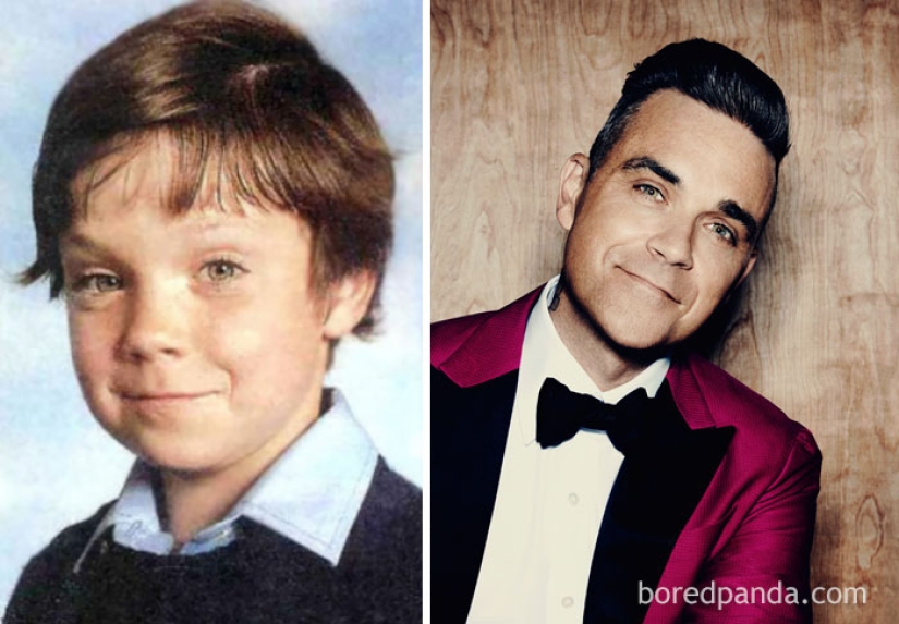 Rare photos of stars from childhood, in which they can hardly be recognized