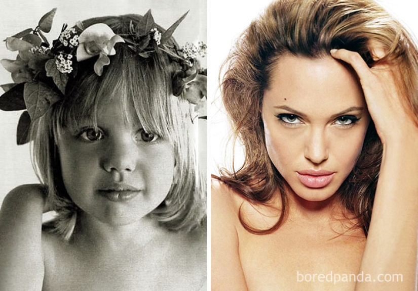 Rare photos of stars from childhood, in which they can hardly be recognized