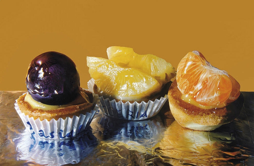 Realistic goodies of the Italian master Liugi Benedicenti