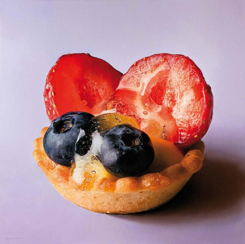 Realistic goodies of the Italian master Liugi Benedicenti