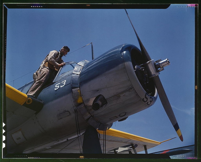 Recuerdos en color de la Segunda Guerra Mundial en la lente de los fotógrafos estadounidenses