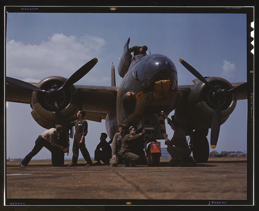 Recuerdos en color de la Segunda Guerra Mundial en la lente de los fotógrafos estadounidenses