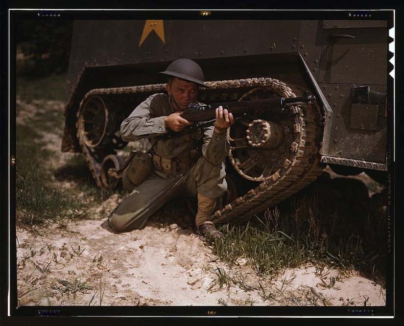 Recuerdos en color de la Segunda Guerra Mundial en la lente de los fotógrafos estadounidenses