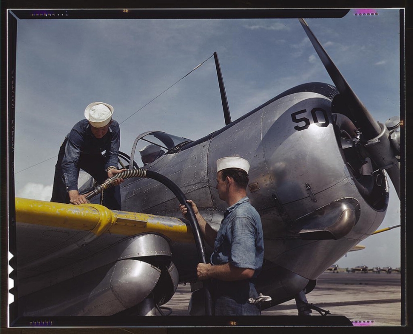 Recuerdos en color de la Segunda Guerra Mundial en la lente de los fotógrafos estadounidenses