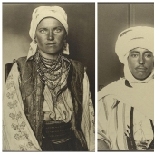 Retratos de quienes llegaron a los Estados Unidos a principios del siglo XX de todo el mundo.