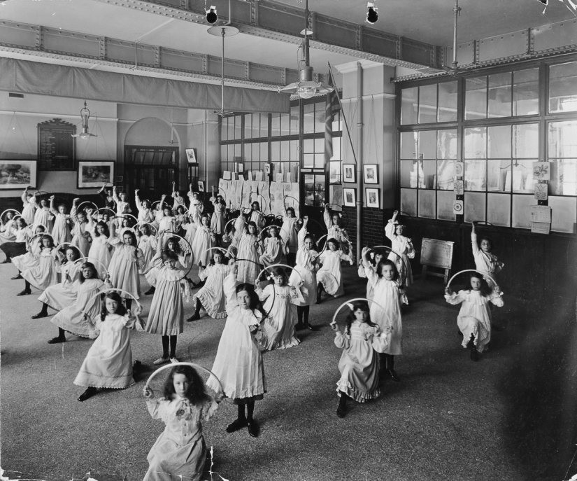 "Retrophizra»: how physical education classes were held in 1895-1937