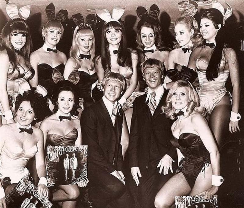 Retrophotographs of Playboy bunnies