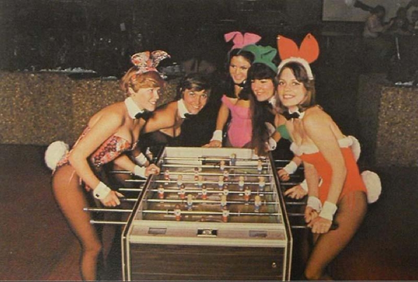 Retrophotographs of Playboy bunnies