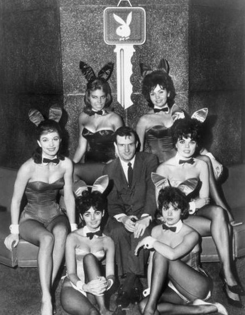 Retrophotographs of Playboy bunnies