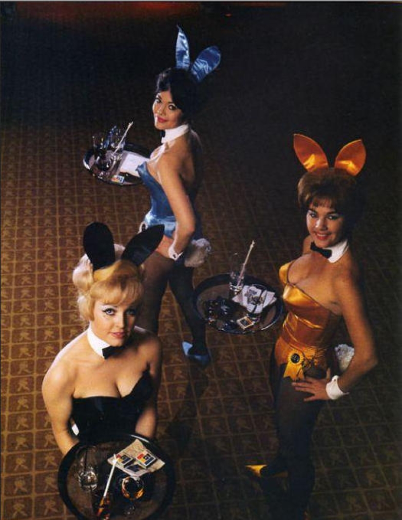 Retrophotographs of Playboy bunnies