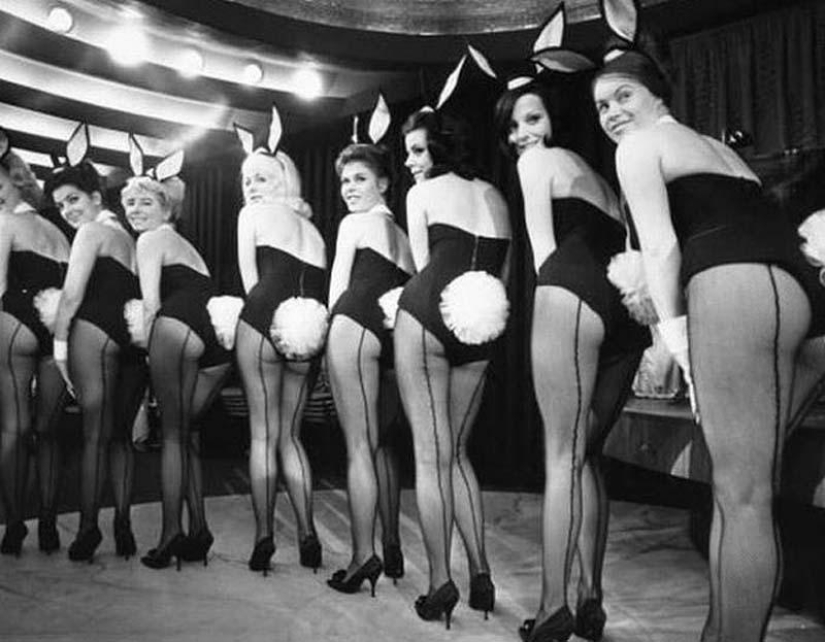 Retrophotographs of Playboy bunnies