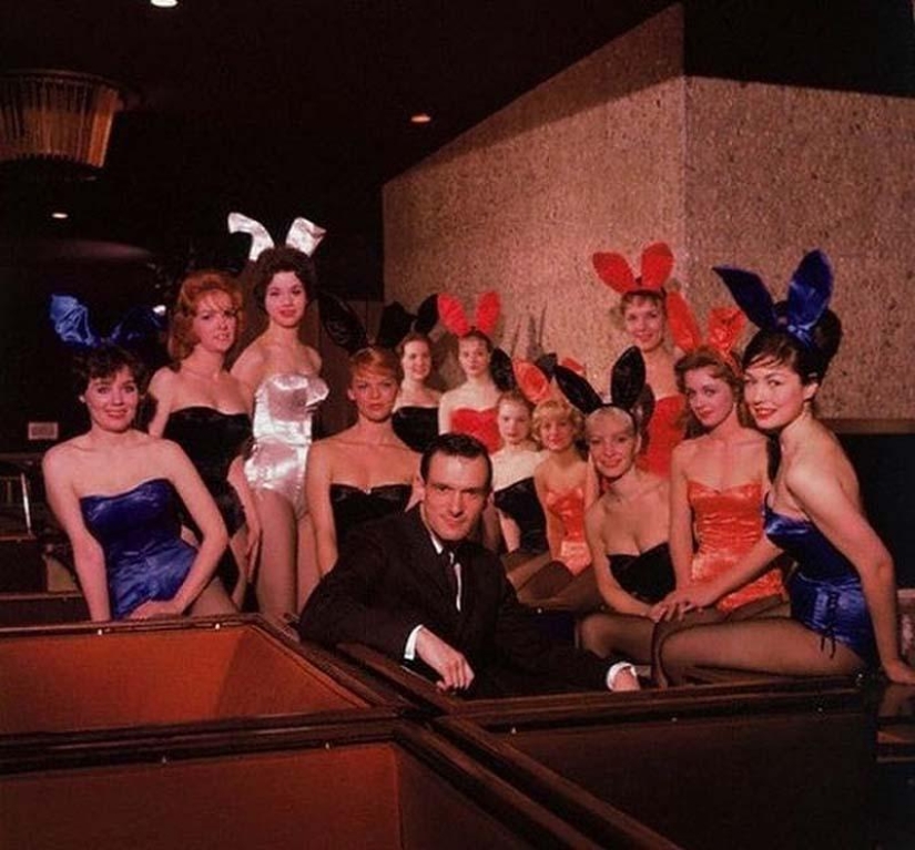 Retrophotographs of Playboy bunnies