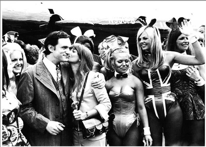 Retrophotographs of Playboy bunnies