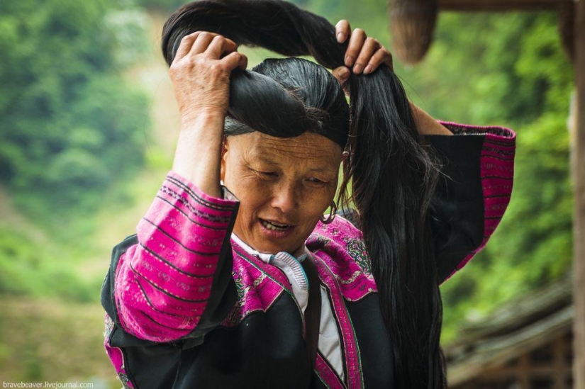 Rice terraces in Longsheng