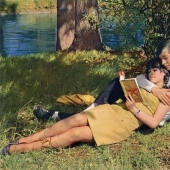Romántico fotos de las parejas de 1960‑erótico