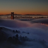 San Francisco in the fog