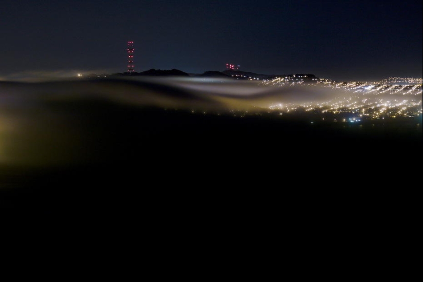 San Francisco in the fog