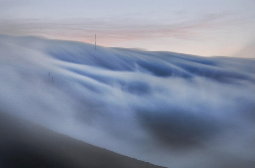 San Francisco in the fog