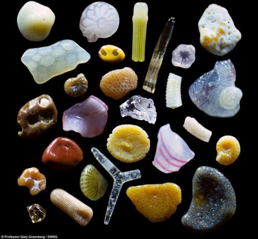 Sand under the microscope