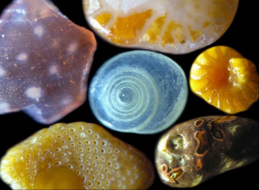 Sand under the microscope