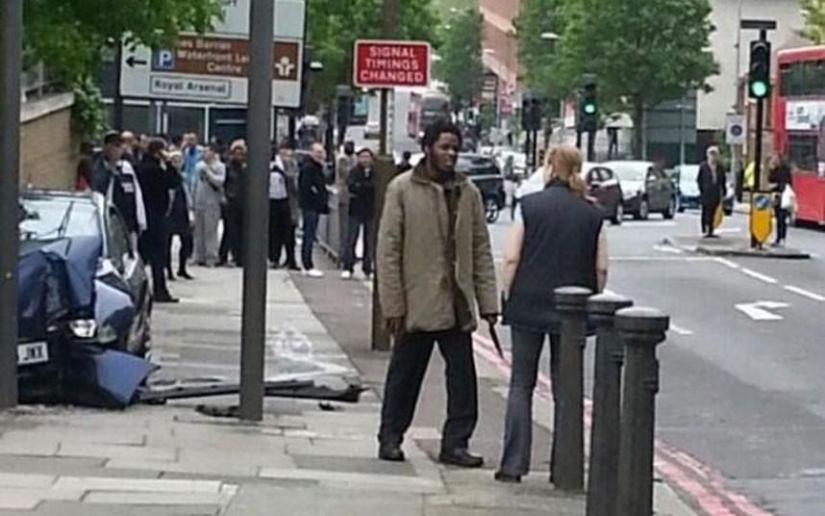 Sangriento asesinato en Londres: asesinos con cuchillas ni siquiera intentaron escapar