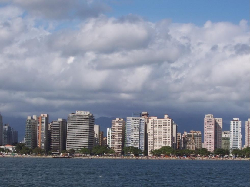 Santos: la ciudad de los edificios &quot;que caen&quot; en Brasil