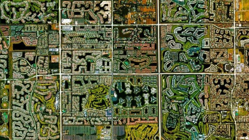 Satellite images of the Earth