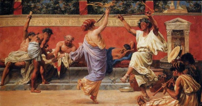 Saturnalia es una fiesta suelta de los antiguos romanos, que reemplazó a la Navidad para ellos