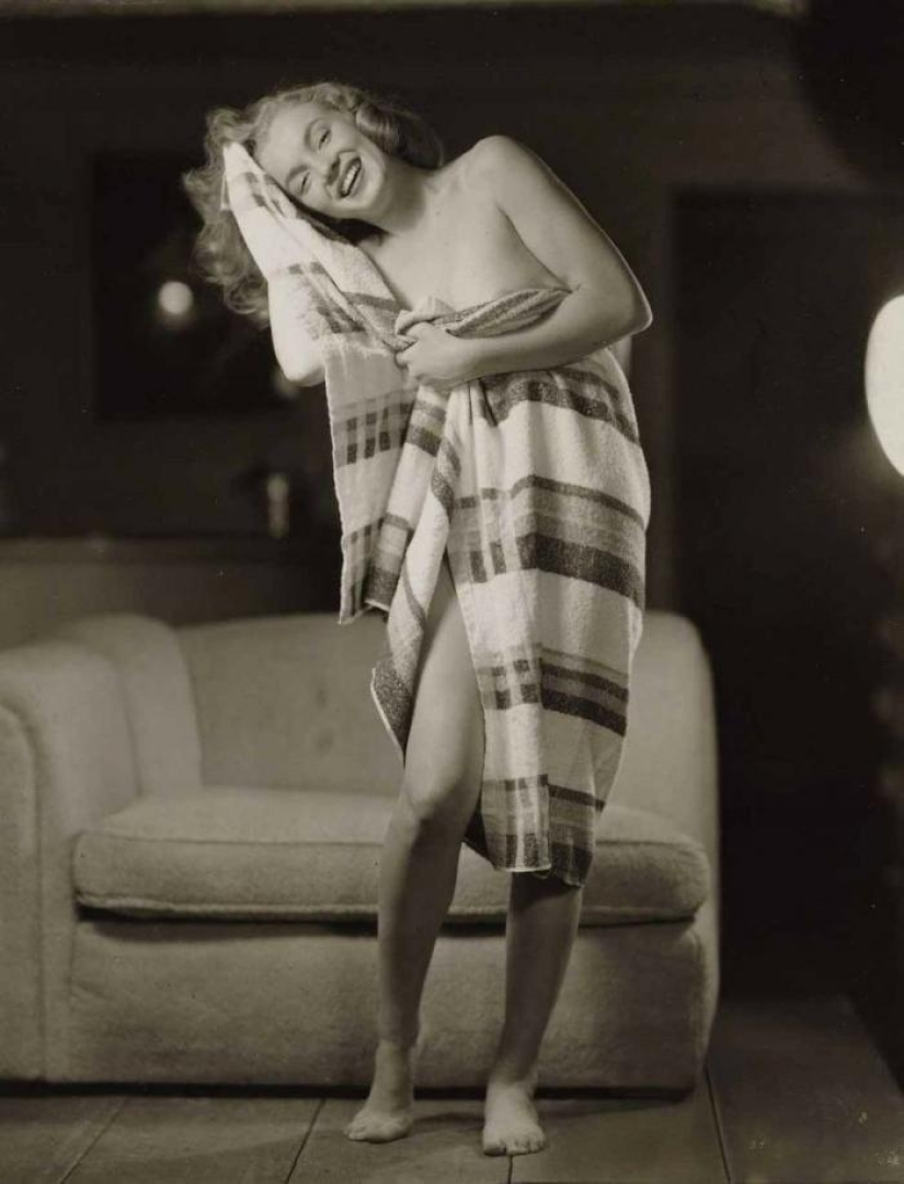 Scandalous erotic pictures of Marilyn Monroe, which few people know about