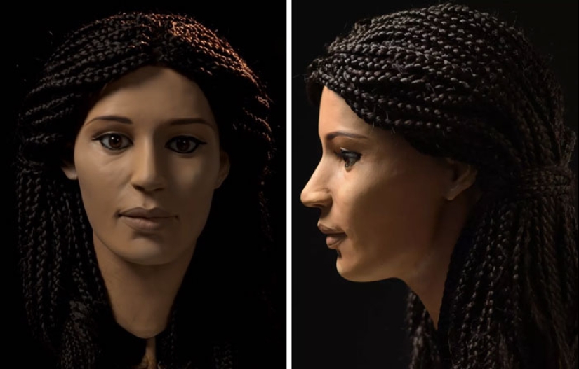 Scientists recreate faces of people who lived centuries ago, and it's not something we're used textbooks