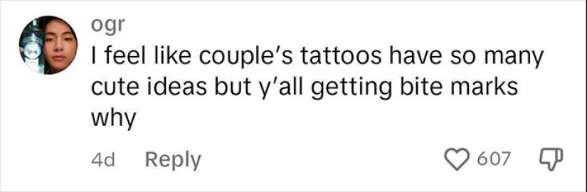 Se burlan de un hombre por hacerse el “tatuaje más estúpido jamás creado” para simbolizar el amor con su novia